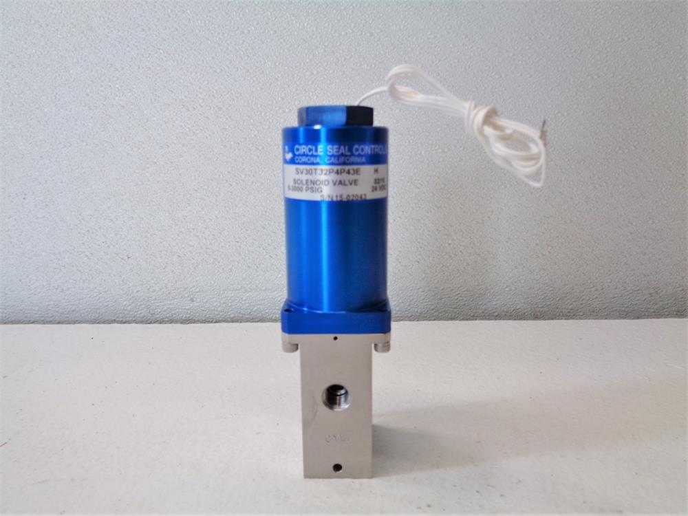 Circle Seal Controls Solenoid Valve SV30T32P4P43E